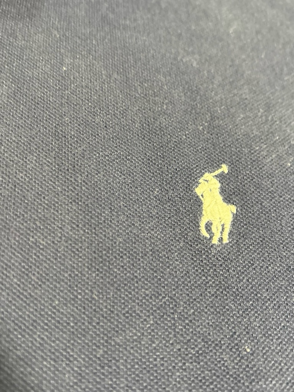Polo by Ralph Lauren Navy Polo with White Pony Emblem